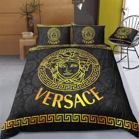 versace fitted sheet|versace look a like bedding.